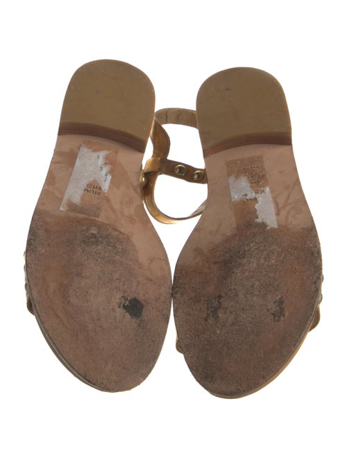 Stuart Weitzman Leather Slingback Sandals