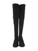 Stuart Weitzman Suede Lace-Up Boots