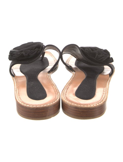 Stuart Weitzman Satin Slides