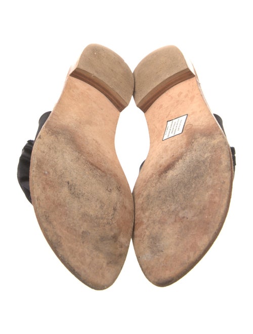 Stuart Weitzman Satin Slides