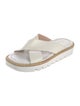 Stuart Weitzman Leather Slides
