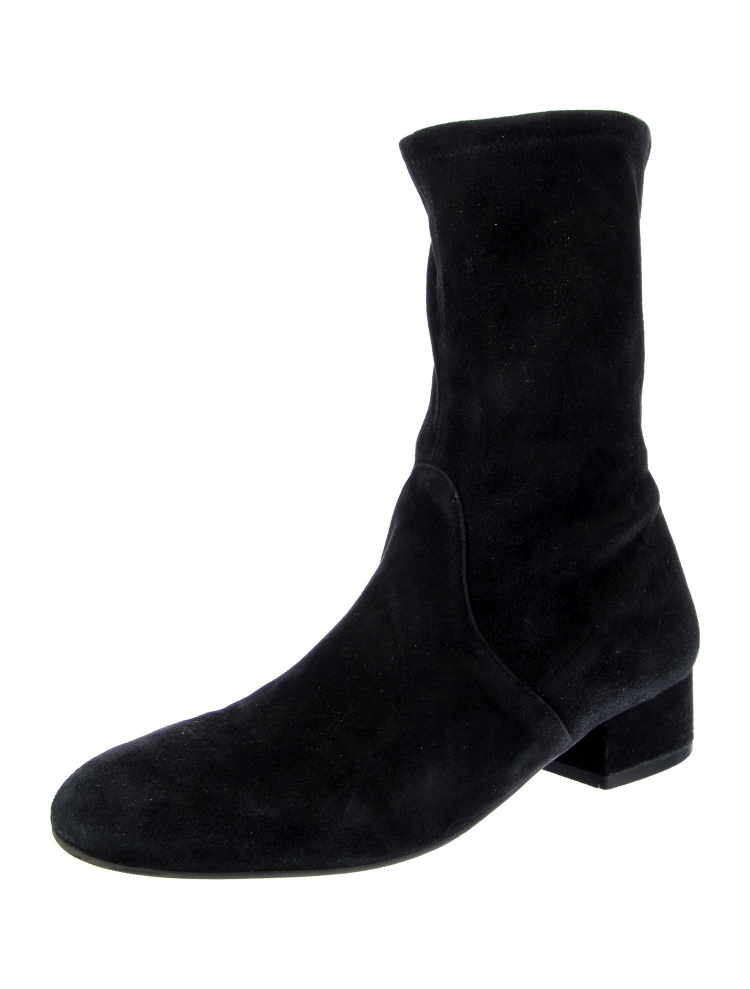 Stuart Weitzman Suede Sock Boots