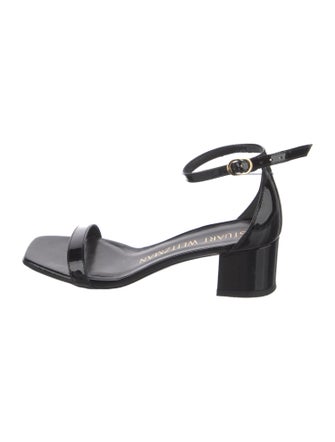 Stuart Weitzman Patent Leather Sandals