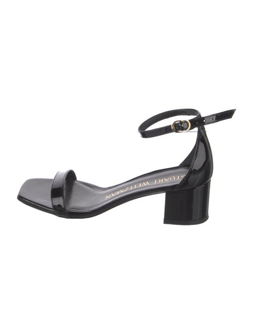 Stuart Weitzman Patent Leather Sandals