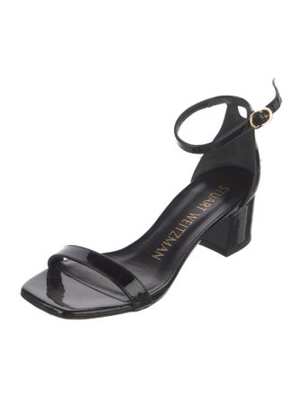 Stuart Weitzman Patent Leather Sandals