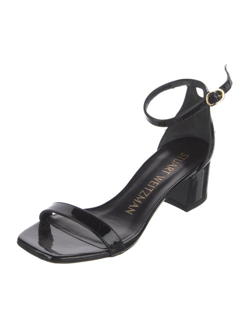 Stuart Weitzman Patent Leather Sandals