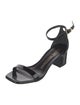 Stuart Weitzman Patent Leather Sandals