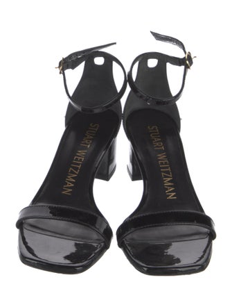 Stuart Weitzman Patent Leather Sandals