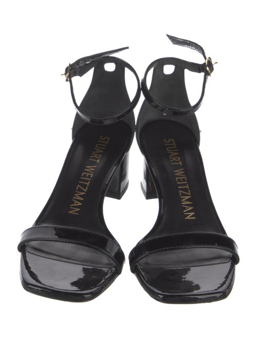 Stuart Weitzman Patent Leather Sandals