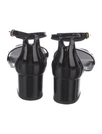 Stuart Weitzman Patent Leather Sandals