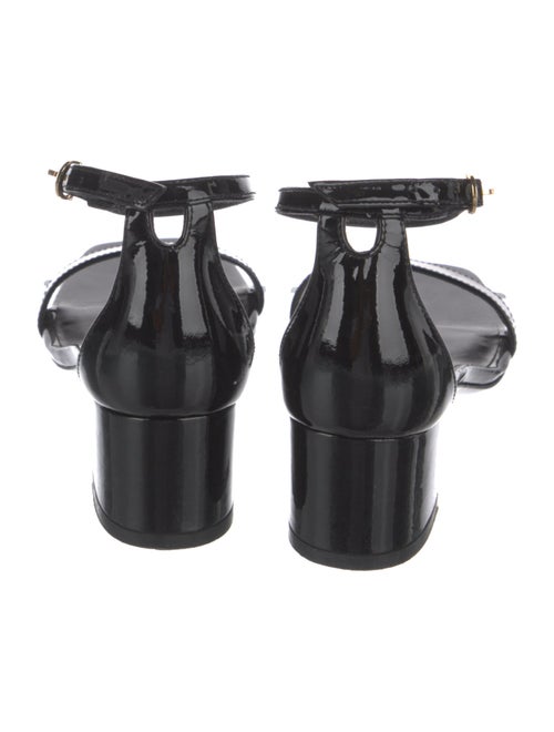 Stuart Weitzman Patent Leather Sandals