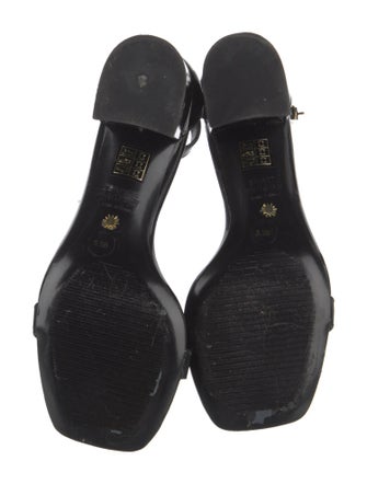 Stuart Weitzman Patent Leather Sandals