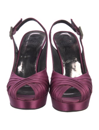 Stuart Weitzman Suede Slingback Pumps