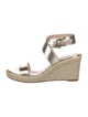 Stuart Weitzman Leather Espadrilles