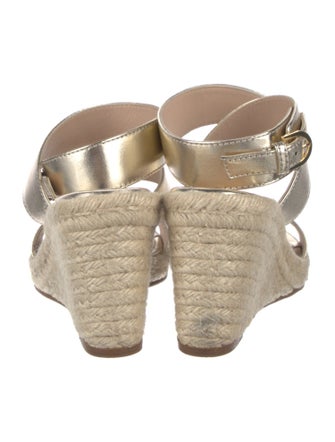 Stuart Weitzman Leather Espadrilles