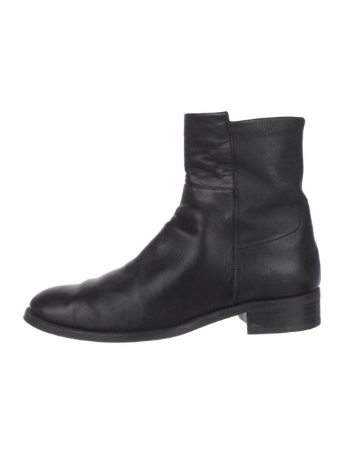 Stuart Weitzman Leather Combat Boots