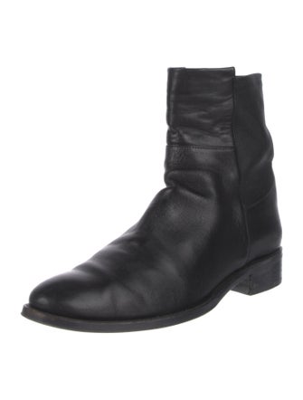 Stuart Weitzman Leather Combat Boots