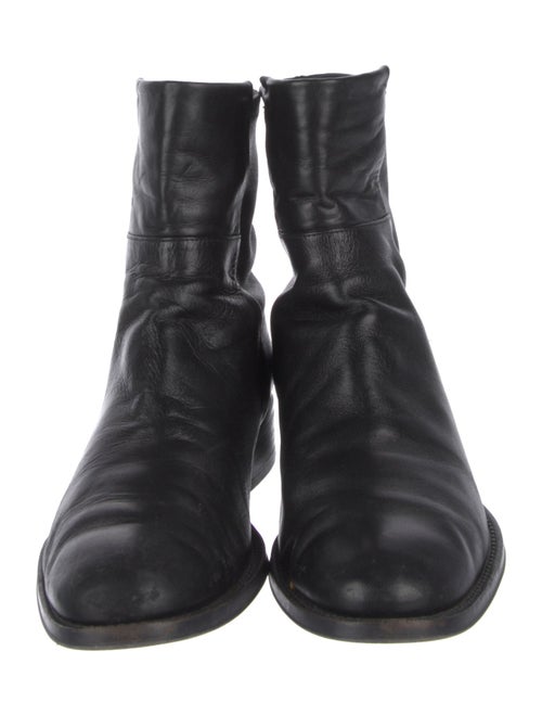 Stuart Weitzman Leather Combat Boots
