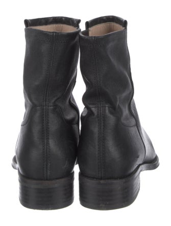 Stuart Weitzman Leather Combat Boots