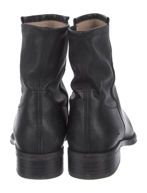 Stuart Weitzman Leather Combat Boots