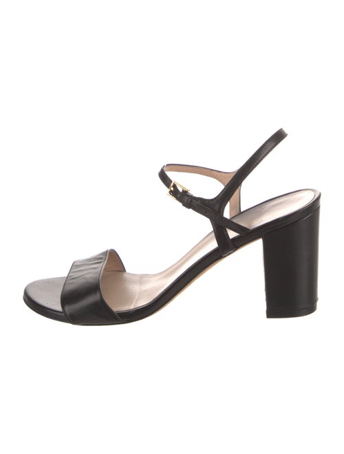 Stuart Weitzman Leather Slingback Sandals