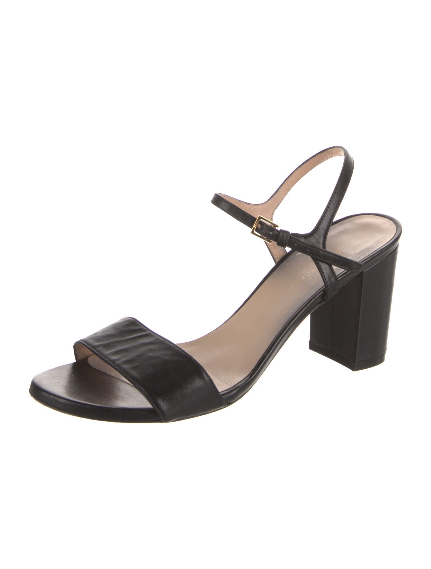 Stuart Weitzman Leather Slingback Sandals