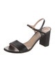 Stuart Weitzman Leather Slingback Sandals