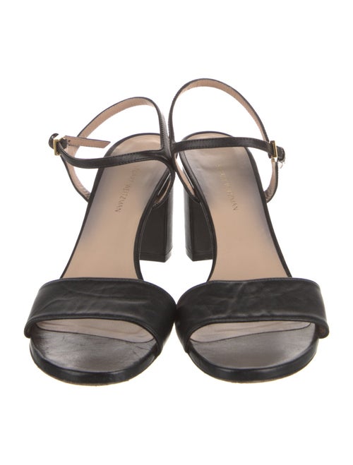 Stuart Weitzman Leather Slingback Sandals