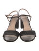 Stuart Weitzman Leather Slingback Sandals