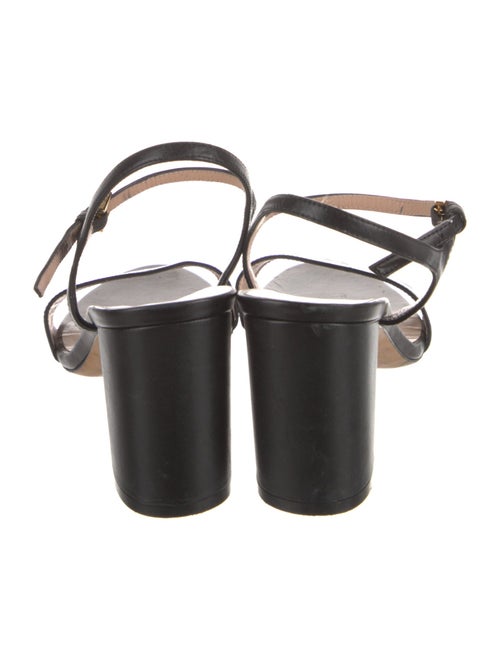 Stuart Weitzman Leather Slingback Sandals