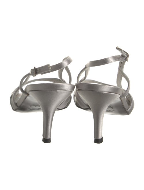 Stuart Weitzman Leather Slingback Sandals