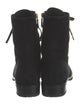 Stuart Weitzman Suede Combat Boots
