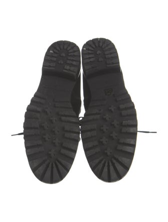 Stuart Weitzman Suede Combat Boots