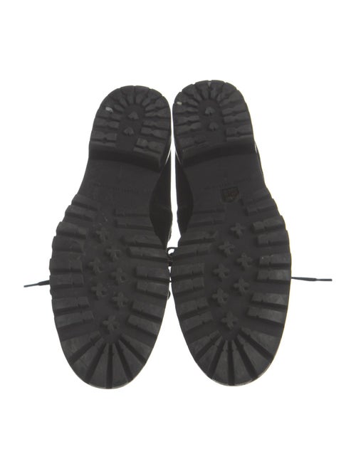 Stuart Weitzman Suede Combat Boots