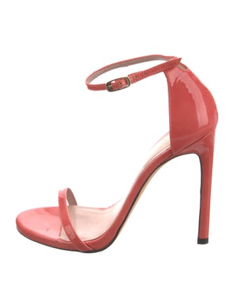Stuart Weitzman Patent Leather Sandals