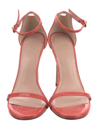 Stuart Weitzman Patent Leather Sandals