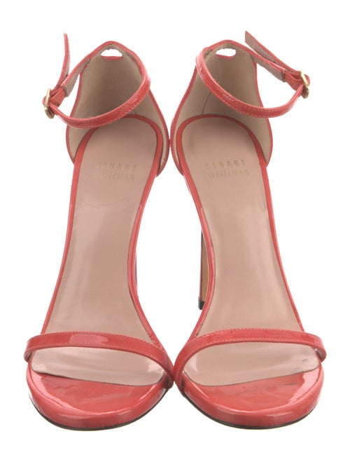 Stuart Weitzman Patent Leather Sandals