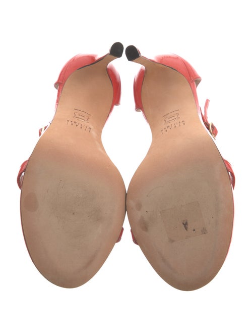 Stuart Weitzman Patent Leather Sandals