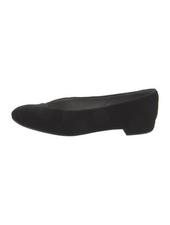 Stuart Weitzman Velvet Flats
