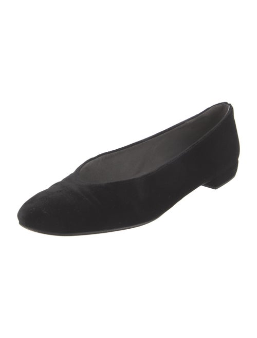 Stuart Weitzman Velvet Flats
