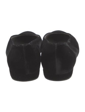 Stuart Weitzman Velvet Flats