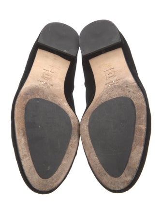 Stuart Weitzman Velvet Flats