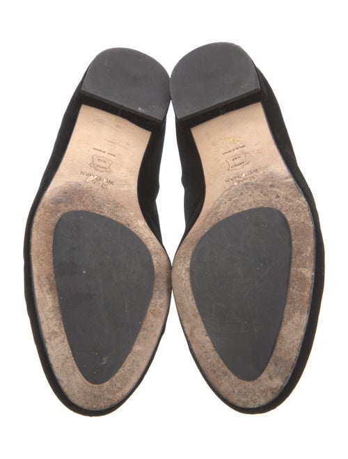 Stuart Weitzman Velvet Flats