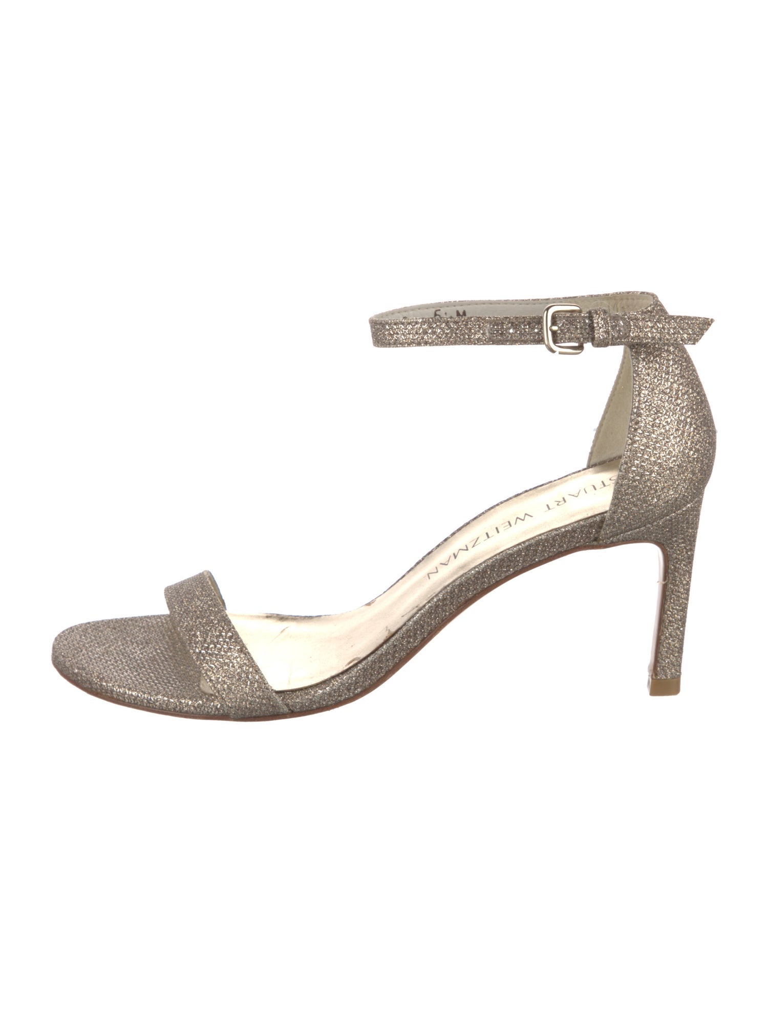 Stuart Weitzman Glitter Sandals