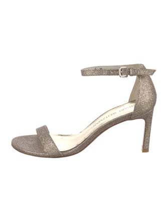 Stuart Weitzman Glitter Sandals