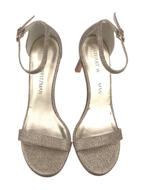 Stuart Weitzman Glitter Sandals