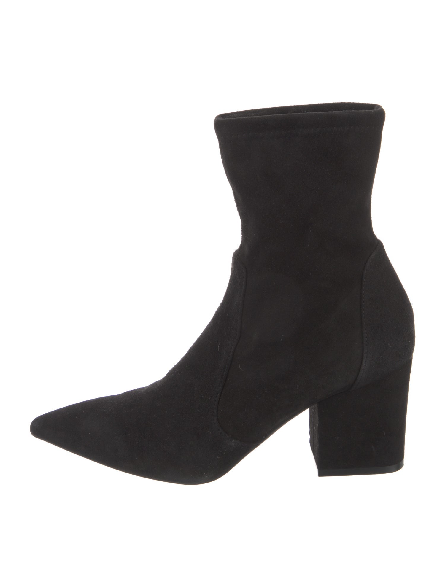 Stuart Weitzman Suede Sock Boots