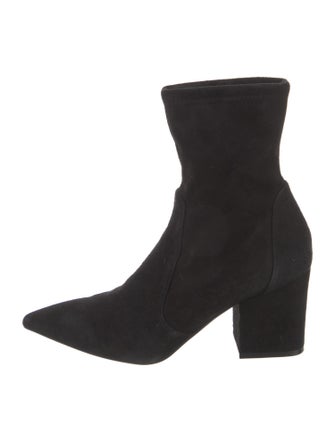 Stuart Weitzman Suede Sock Boots