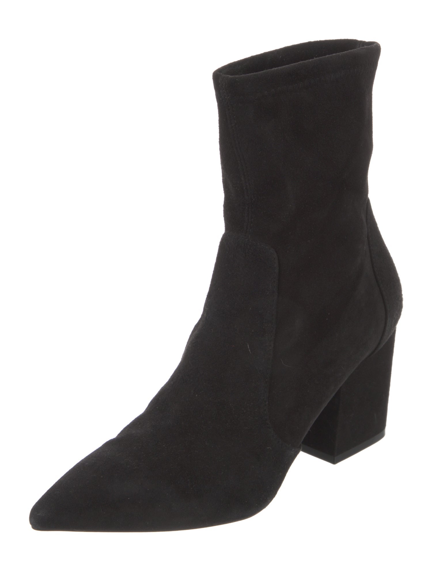 Stuart Weitzman Suede Sock Boots