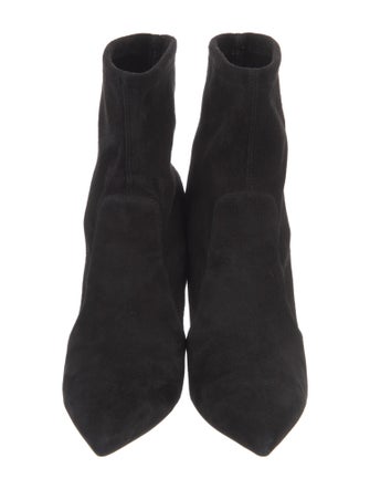 Stuart Weitzman Suede Sock Boots